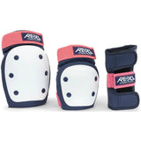 REKD Adult Heavy Duty Triple Pad Set - Blue/Pink