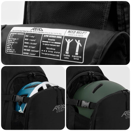 REKD Energy Guardian Backpack - Black