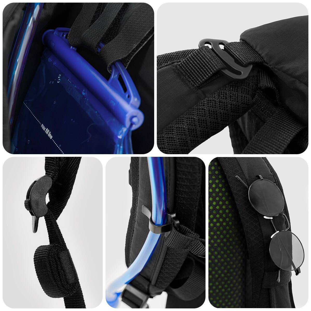 REKD Energy Guardian Backpack - Black
