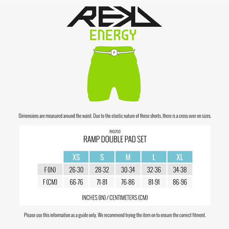 REKD Energy Impact Shorts - Black