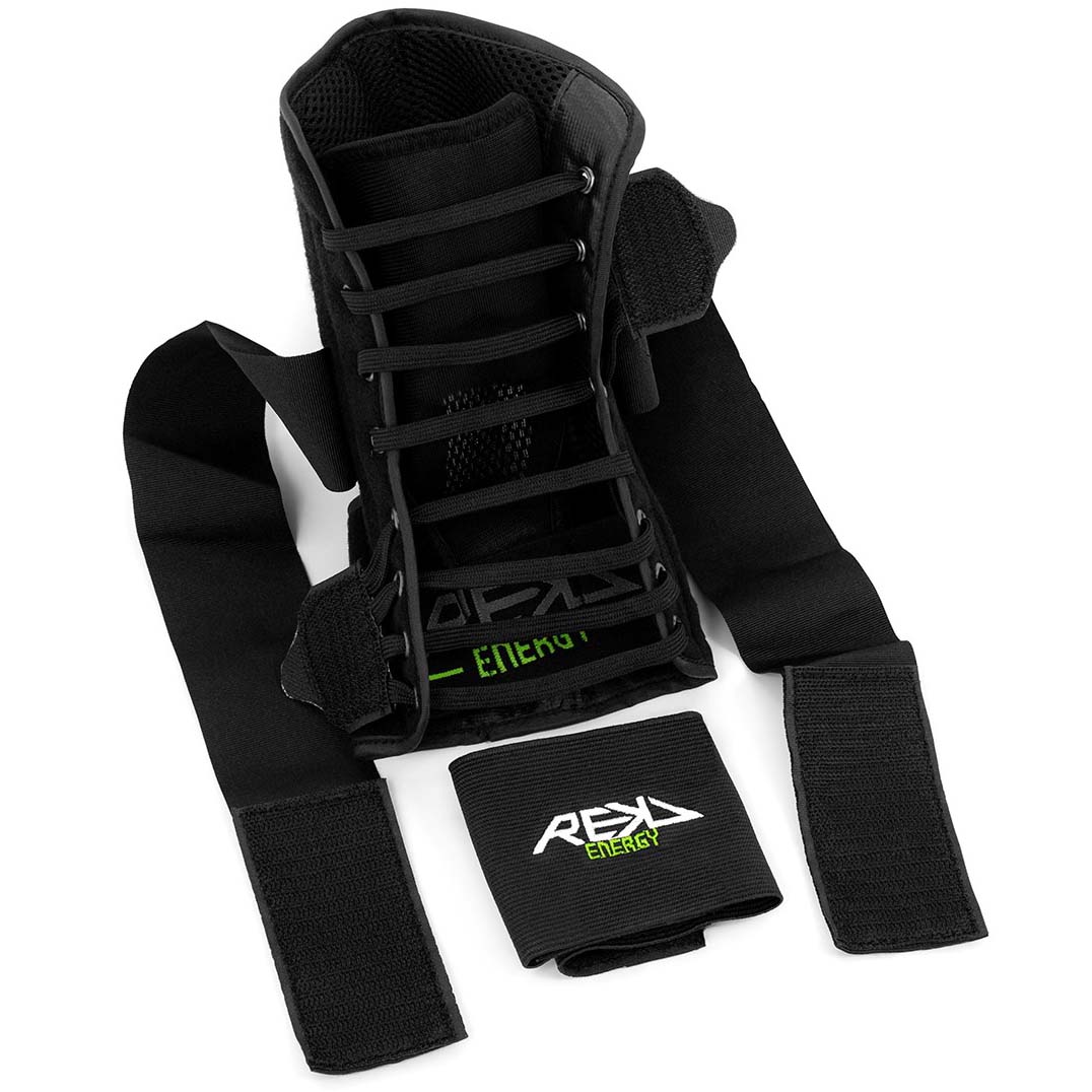 REKD Energy Convert Ankle Braces - Black