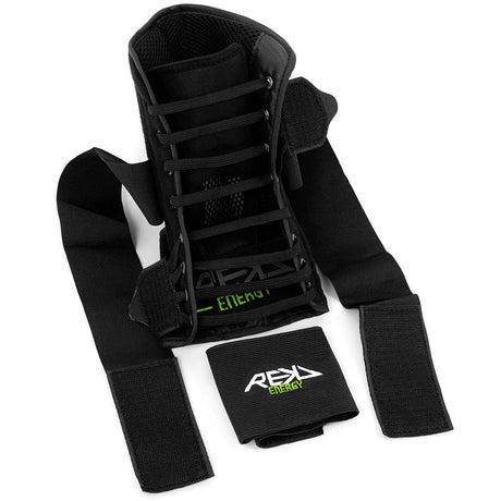 REKD Energy Convert Ankle Braces - Black