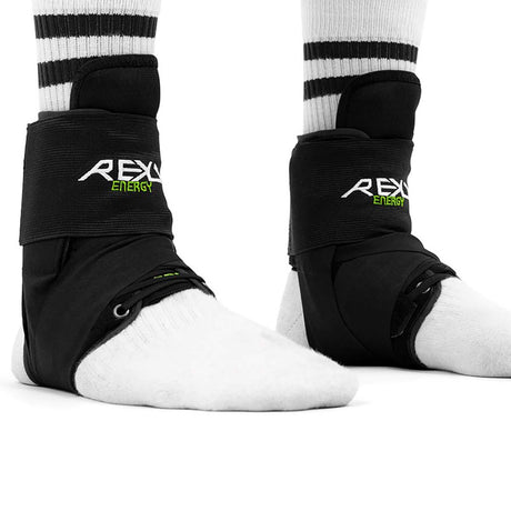 REKD Energy Convert Ankle Braces - Black