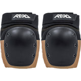 REKD Ramp Knee Pads - Black/Khaki