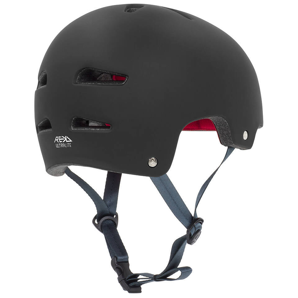 REKD Junior Ultralite In-Mold Helmet - Black
