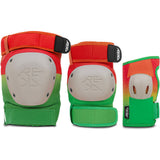 REKD Shield Triple Pad Set - Fade Orange/Green