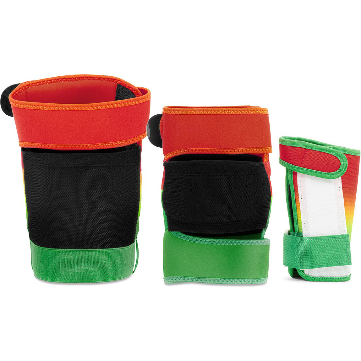 REKD Shield Triple Pad Set - Fade Orange/Green