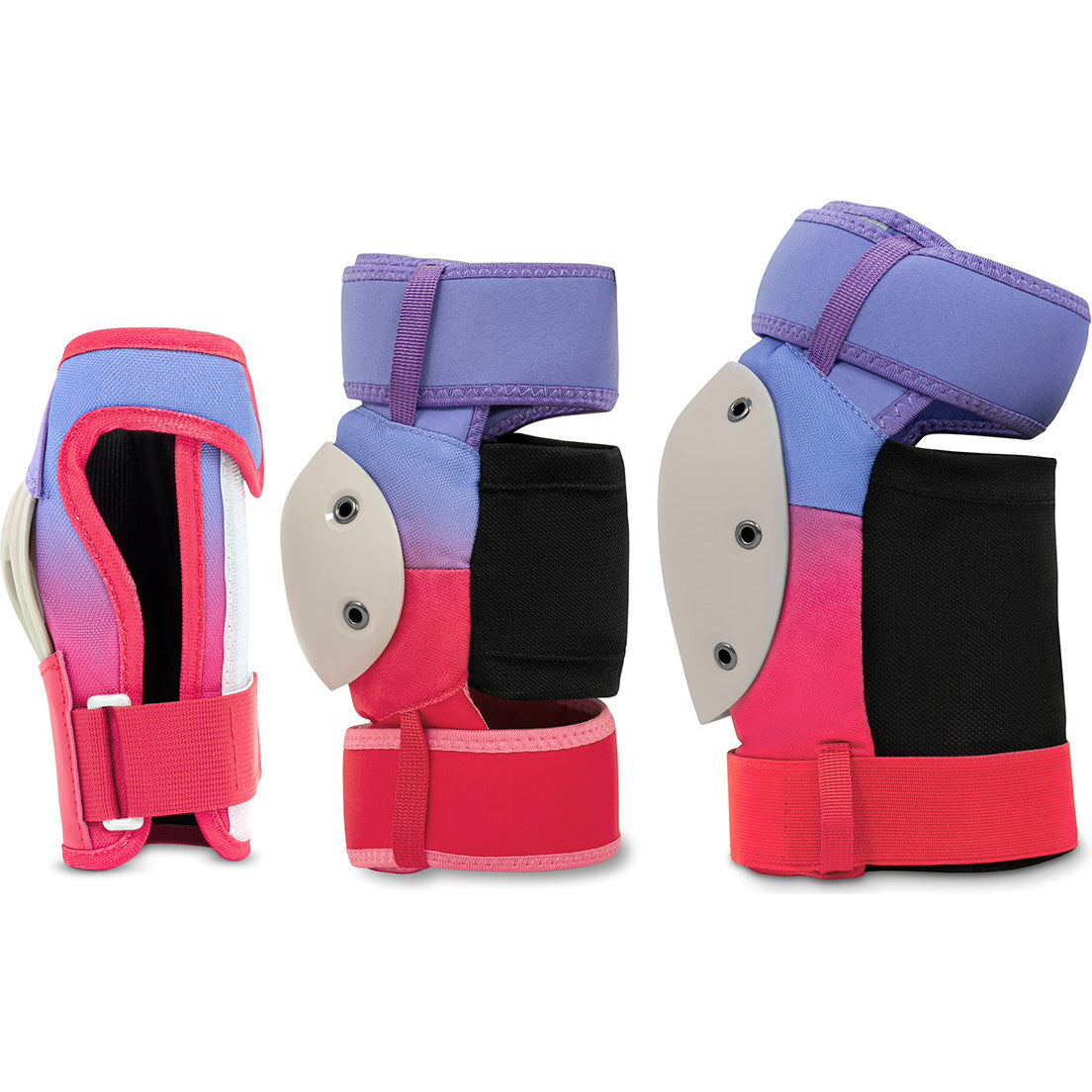 REKD Shield Triple Pad Set - Fade Red/Violet