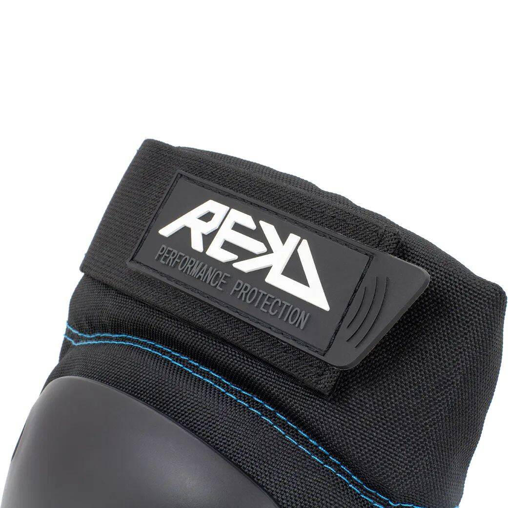 REKD Ramp Knee Pads - Black/Blue