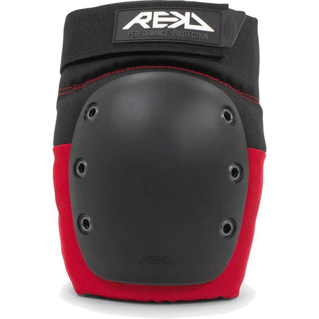 REKD Ramp Knee Pads - Black/Red