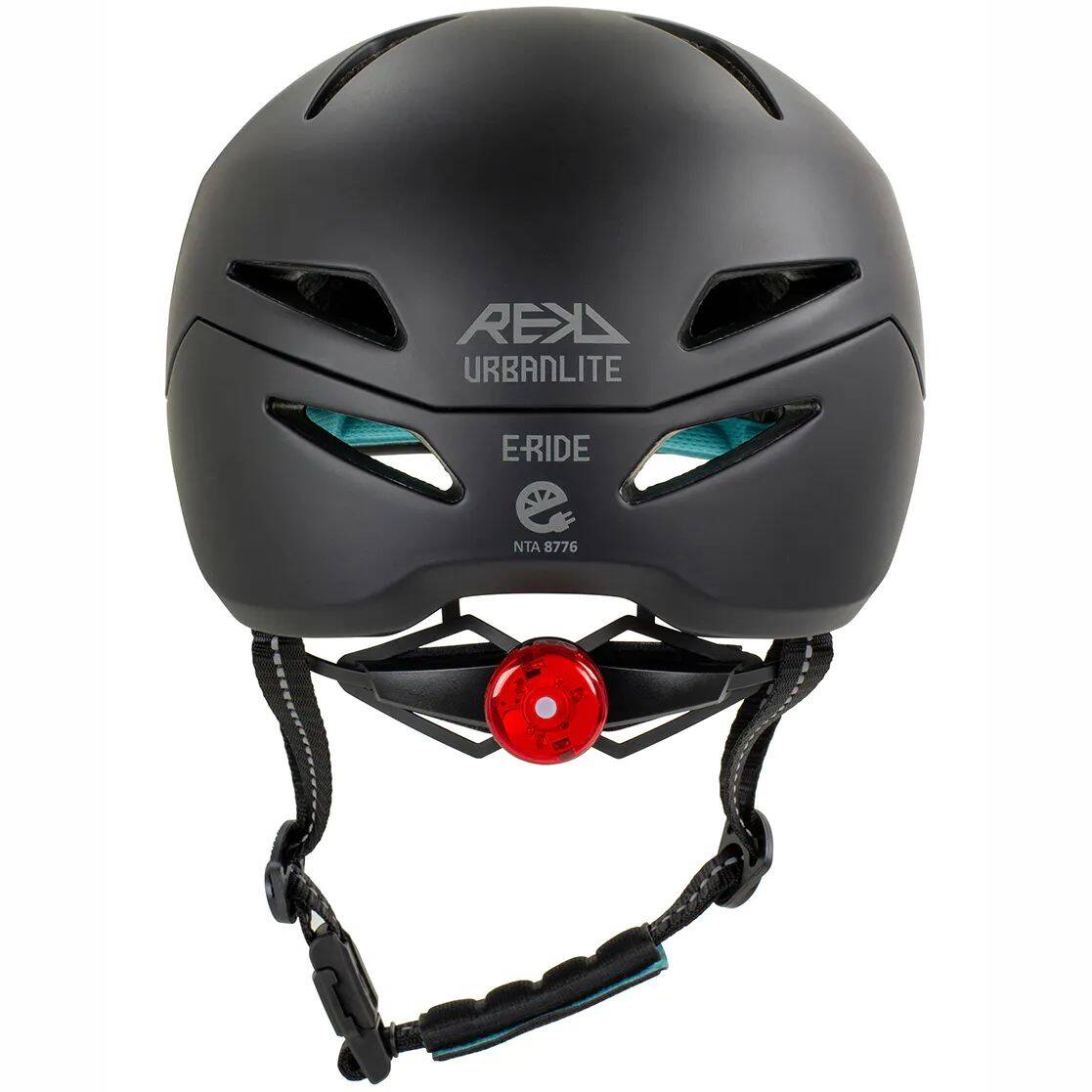 REKD Urbanlite E-Ride Helmet - Black