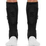 REKD Energy Covert Short Shin & Ankle Guards - Black