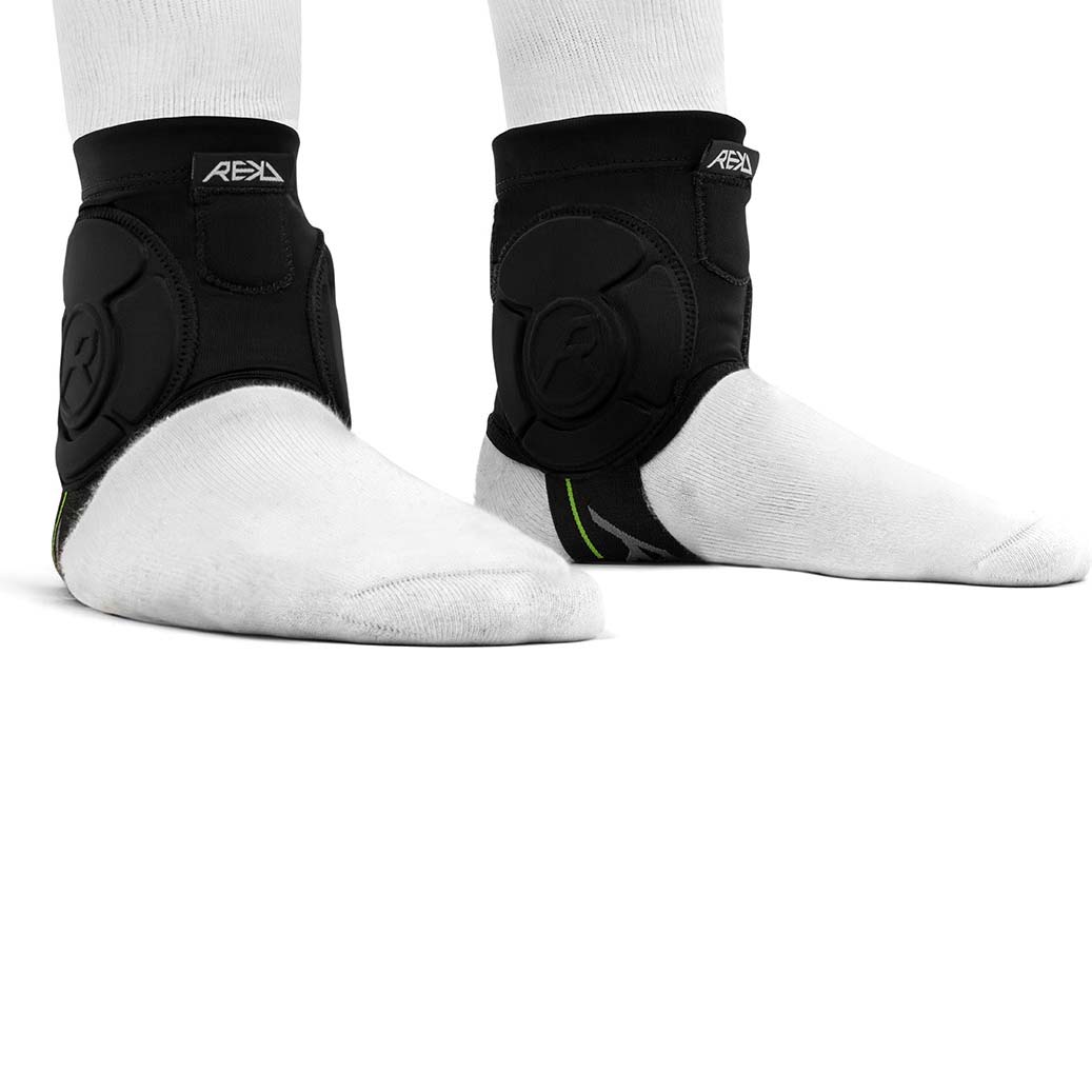 REKD Energy Covert Ankle Guards - Black