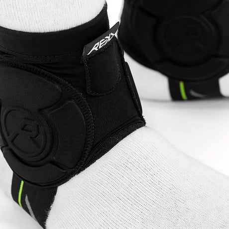 REKD Energy Covert Ankle Guards - Black