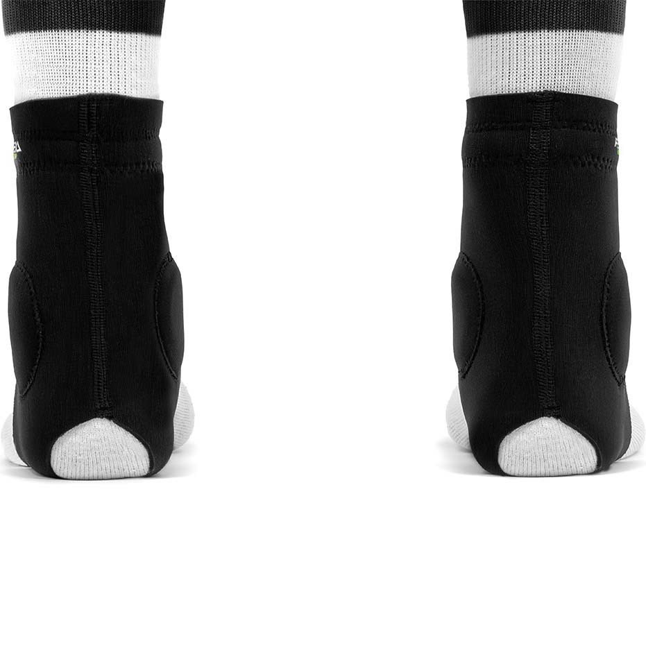 REKD Energy Slim Footie Ankle Pads - Black