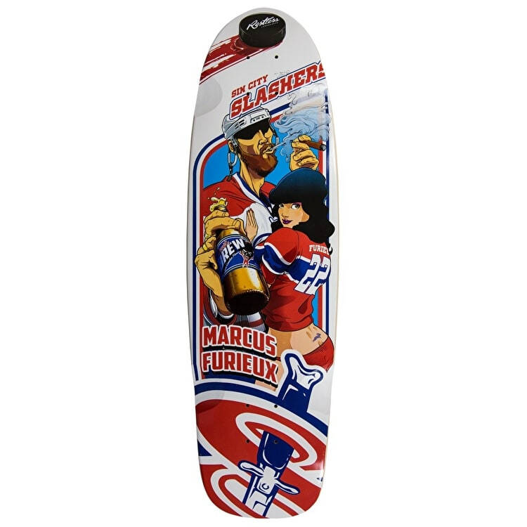 Restless Longboard Deck - RockSteady Slashers 30.5''