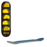 ReVive Gold Foil Tacos Skateboard Deck 8.125''