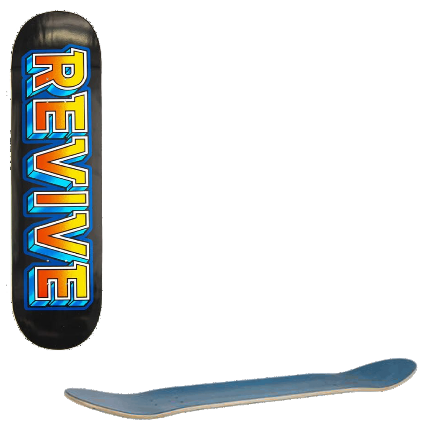 ReVive Old School Skateboard Deck 8.125''