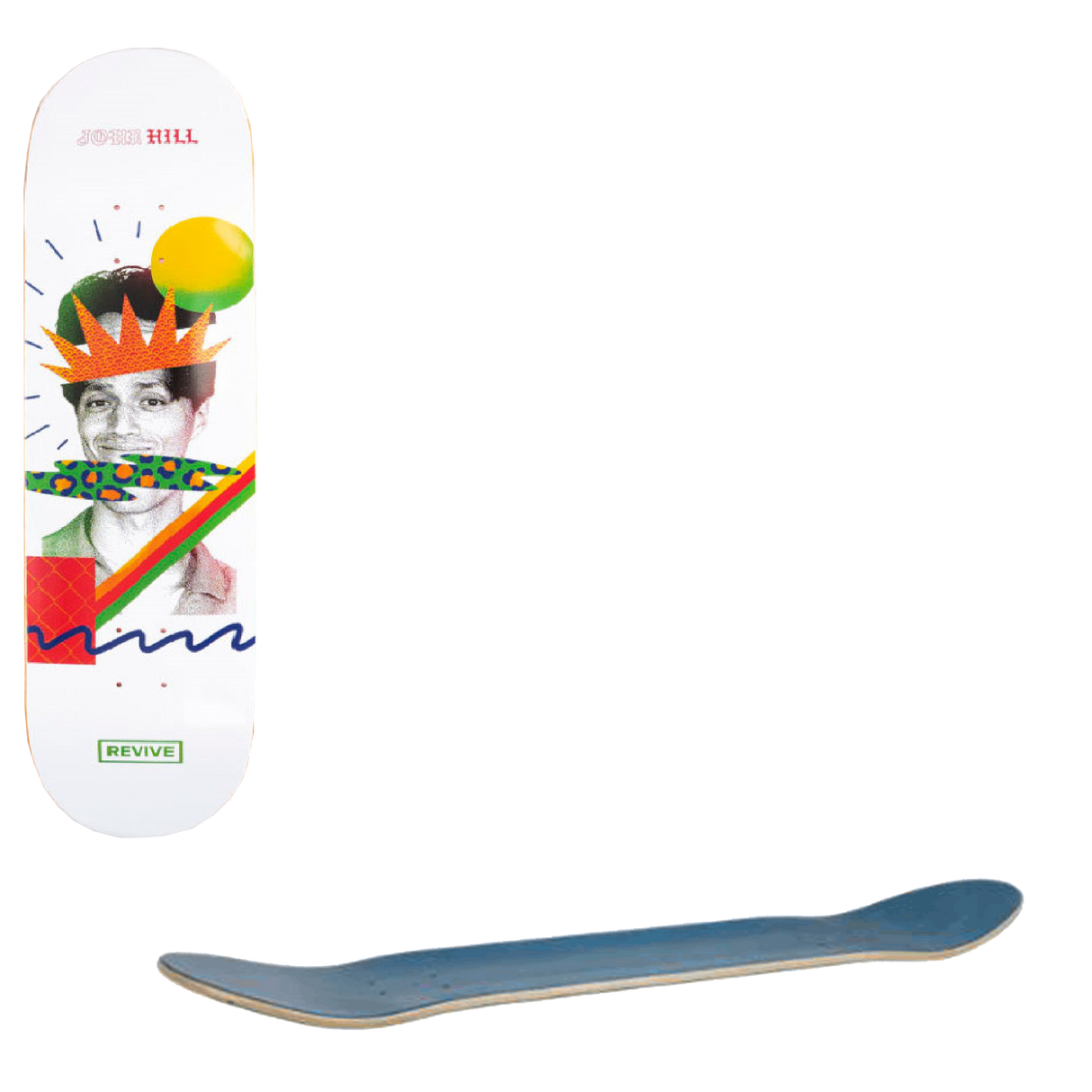 ReVive Lobotomy Skateboard Deck - Hill 8.125"