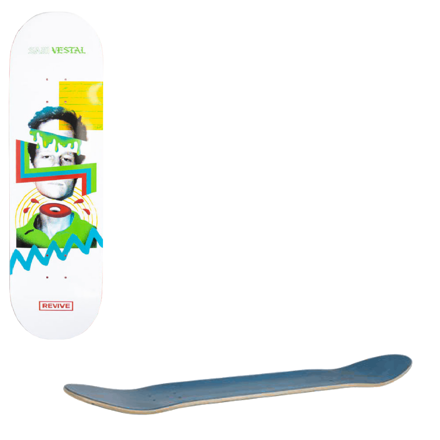 ReVive Lobotomy Skateboard Deck - Vestal 8"