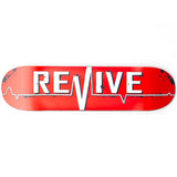 ReVive Red Lifeline Skateboard Deck 8.0