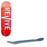 ReVive Red Lifeline Skateboard Deck 8.125