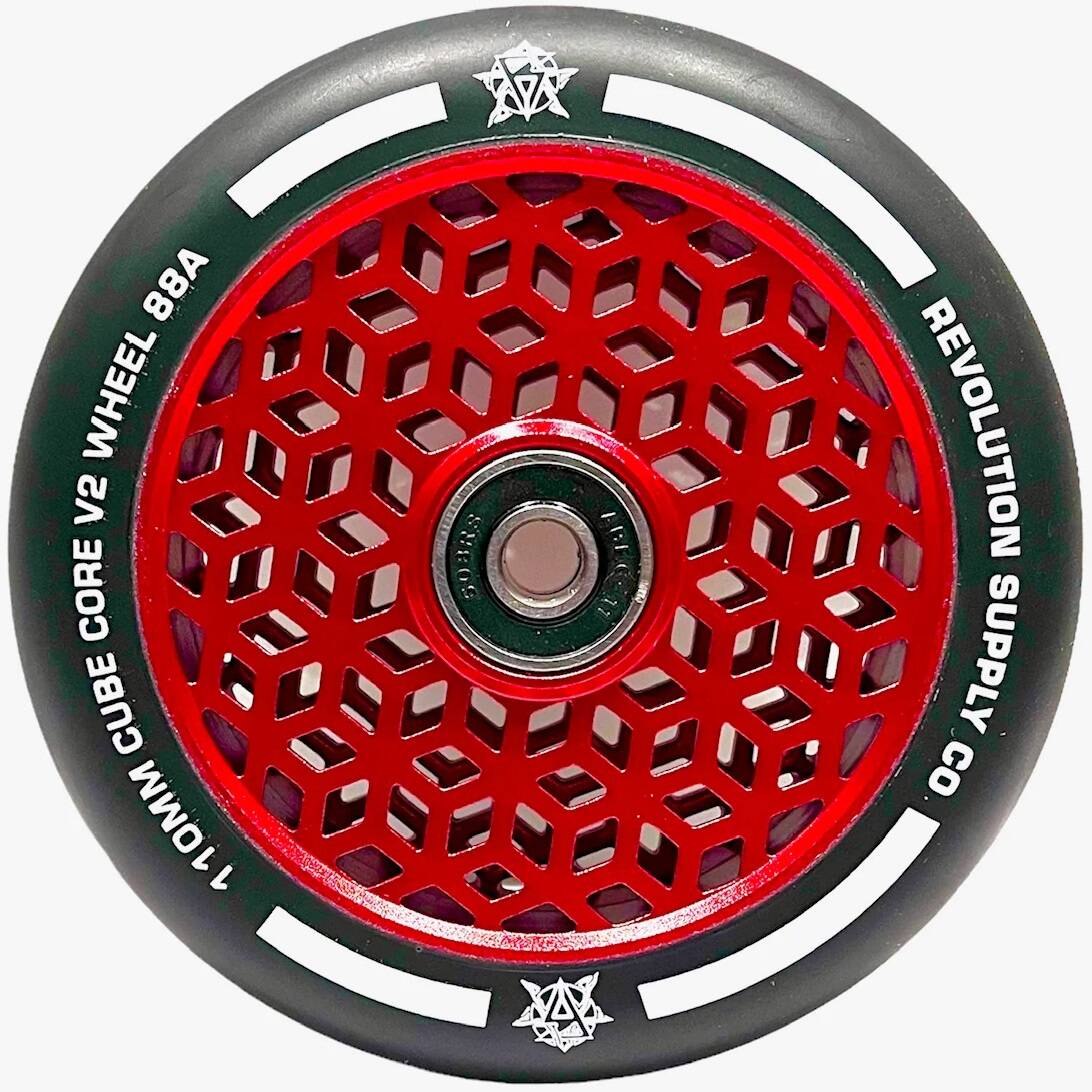 Revolution Supply Co. Cube Core V2 Scooter Wheel 110mm - Red