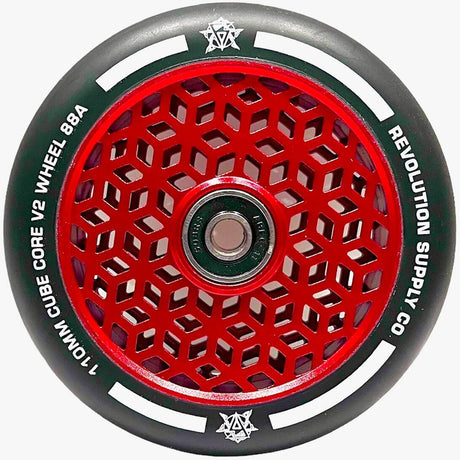 Revolution Supply Co. Cube Core V2 Scooter Wheel 110mm - Red