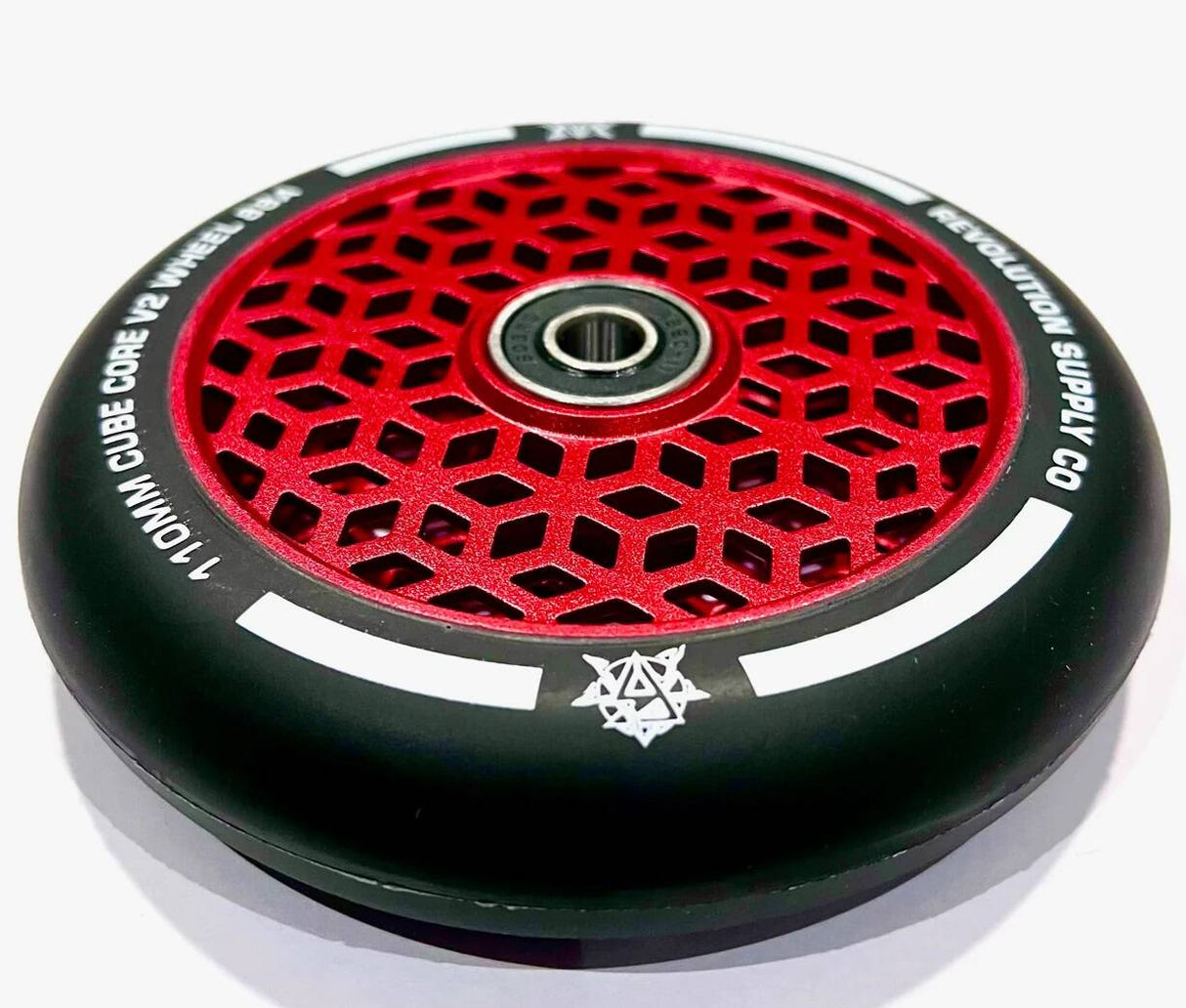 Revolution Supply Co. Cube Core V2 110mm Scooter Wheel - Red