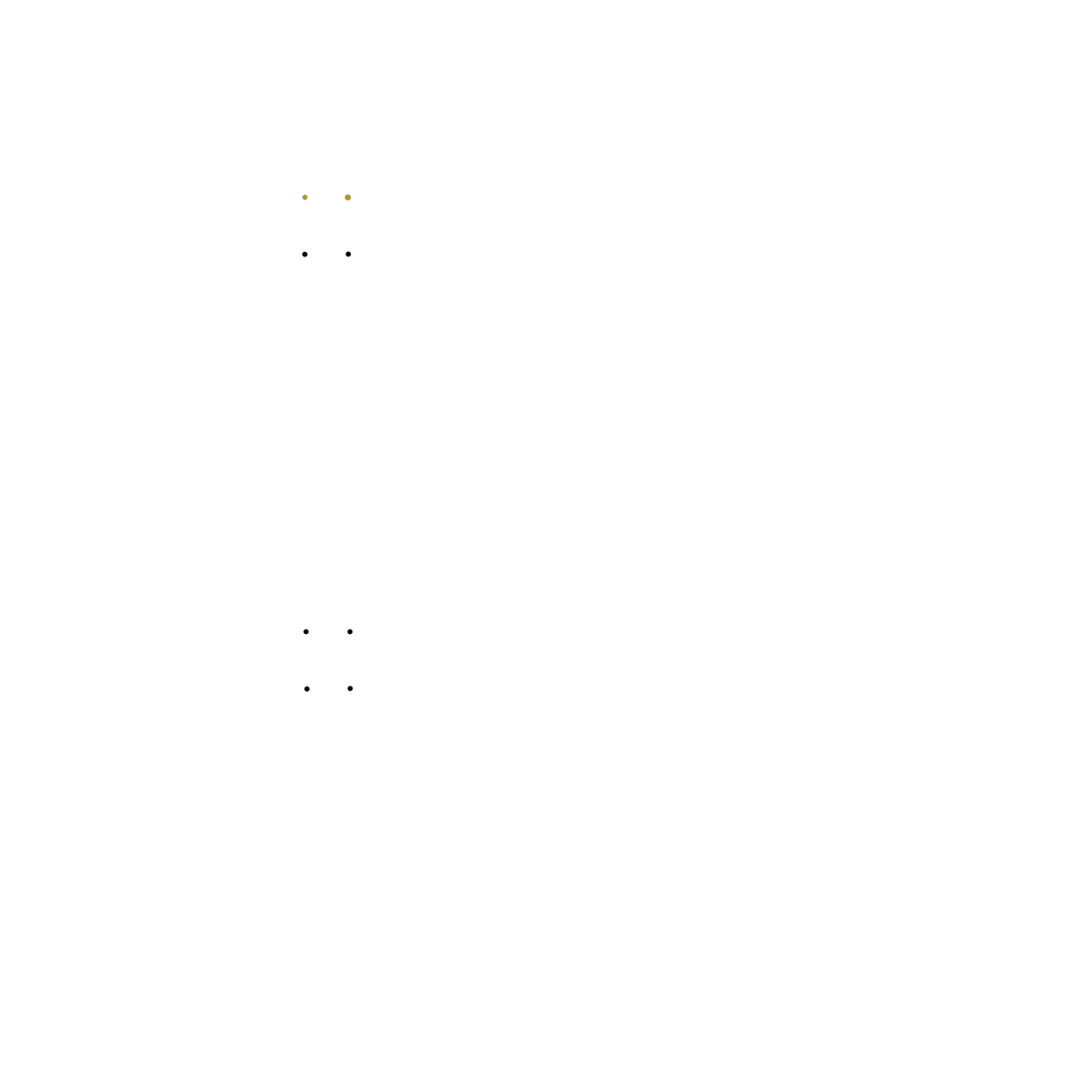ReVive Lifeline Skateboard Truck Bolts - Black/Gold 1"