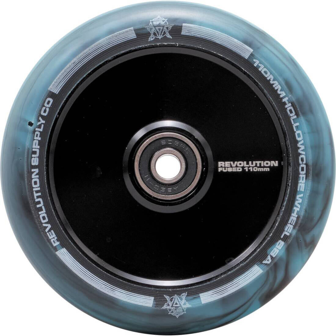 Revolution Supply Co. Hollow Core Fused Scooter Wheel 110mm - Black/Blue