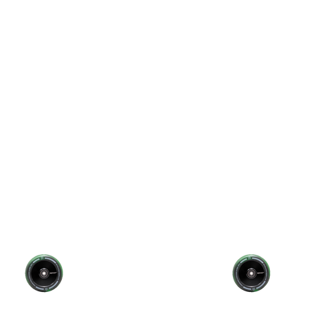 Revolution Supply Co. Hollow Core Fused 110mm Scooter Wheel - Black/Green