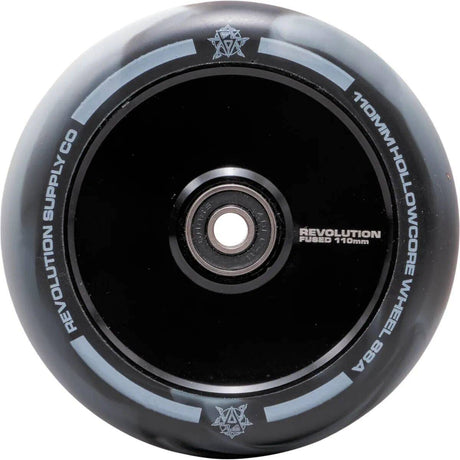 Revolution Supply Co. Hollow Core Fused Scooter Wheel 110mm - Black/White