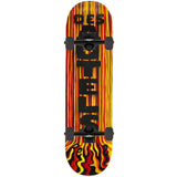 ReVive Drip Des Autels Custom Skateboard - Orange/Black 7.75''