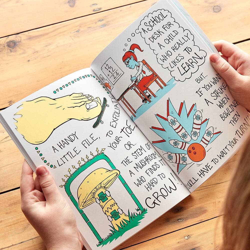 101 Uses For A Skateboard Book - Adam McEvoy