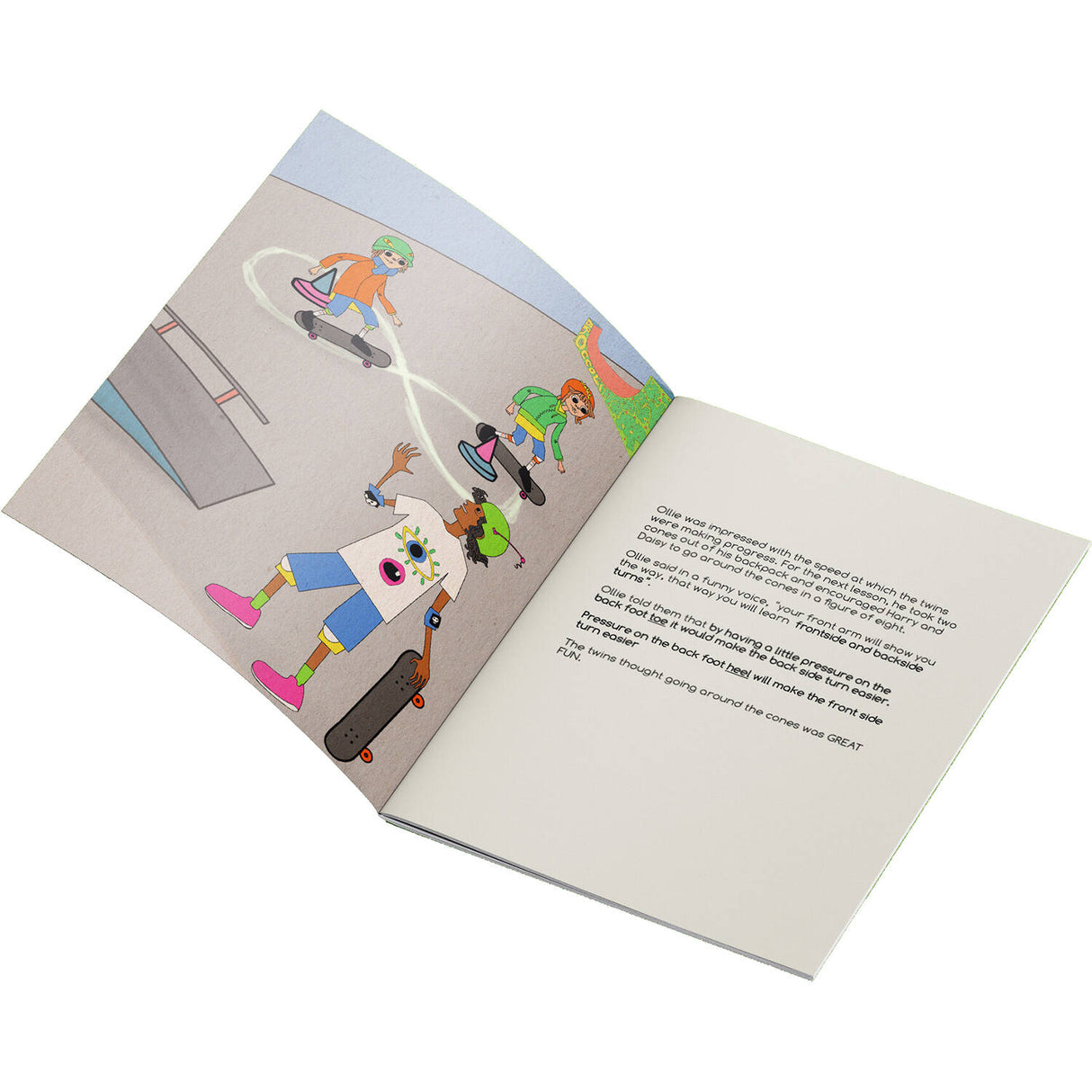 Harry and Daisy Learn To Skateboard Book - Craig Rothney