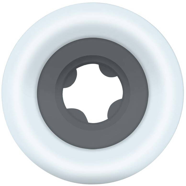 Ricta Chrome Clouds 92a Skateboard Wheels - Black 56mm (Pack of 4)