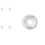 Ricta Naturals Brevard Source Wide 99a Skateboard Wheels - White 53mm