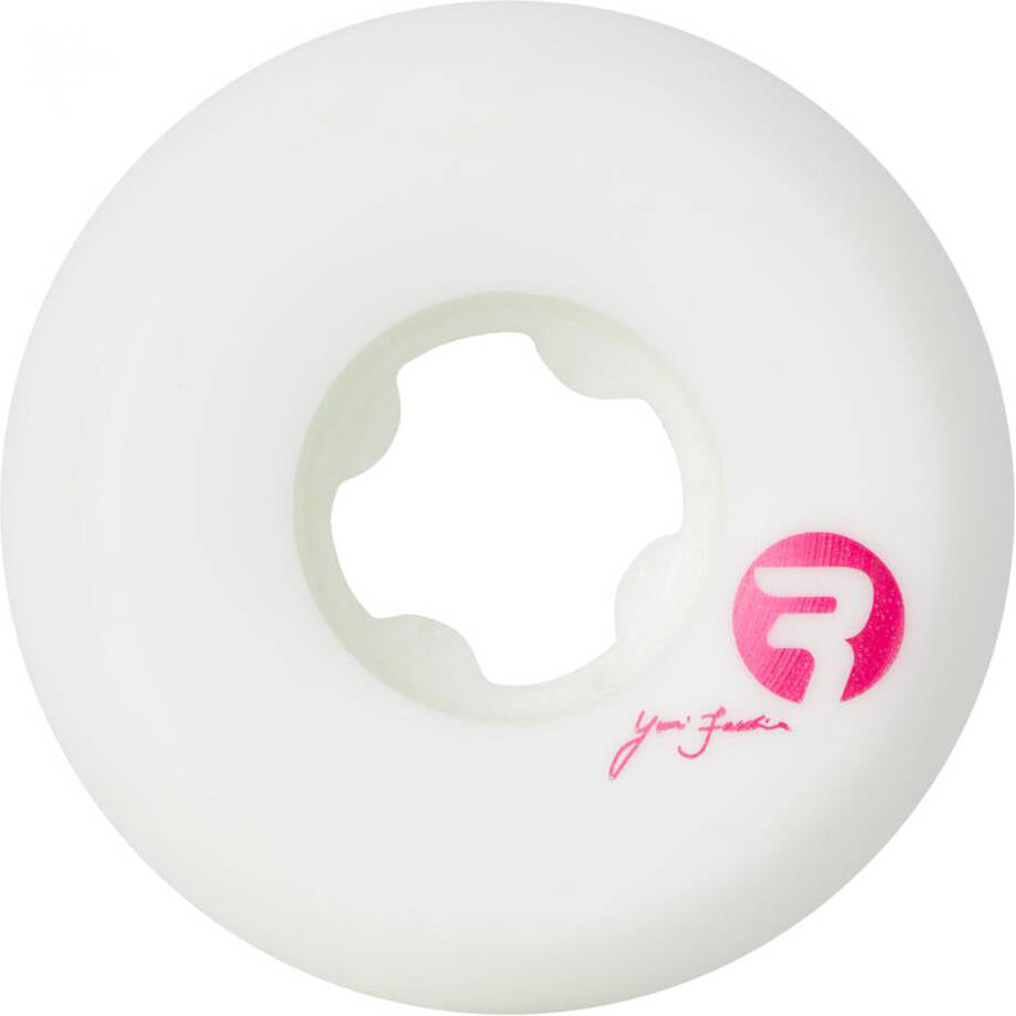 Ricta Naturals Facchini Source Mid 101a Skateboard Wheels - White 52mm