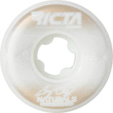 Ricta Naturals Ortiz Geo Mid 99a Skateboard Wheels - White 54mm