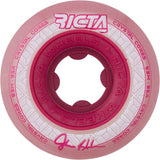 Ricta Crystal Cores 95a Shanahan Skateboard Wheels - Red 53mm