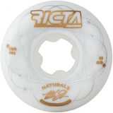 Ricta Orbital Naturals Skateboard Wheels - White 53mm