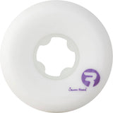Ricta Orbital Naturals Wide Skateboard Wheels - White 53mm