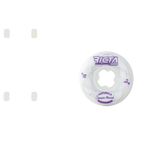 Ricta Orbital Naturals Wide Skateboard Wheels - White 53mm