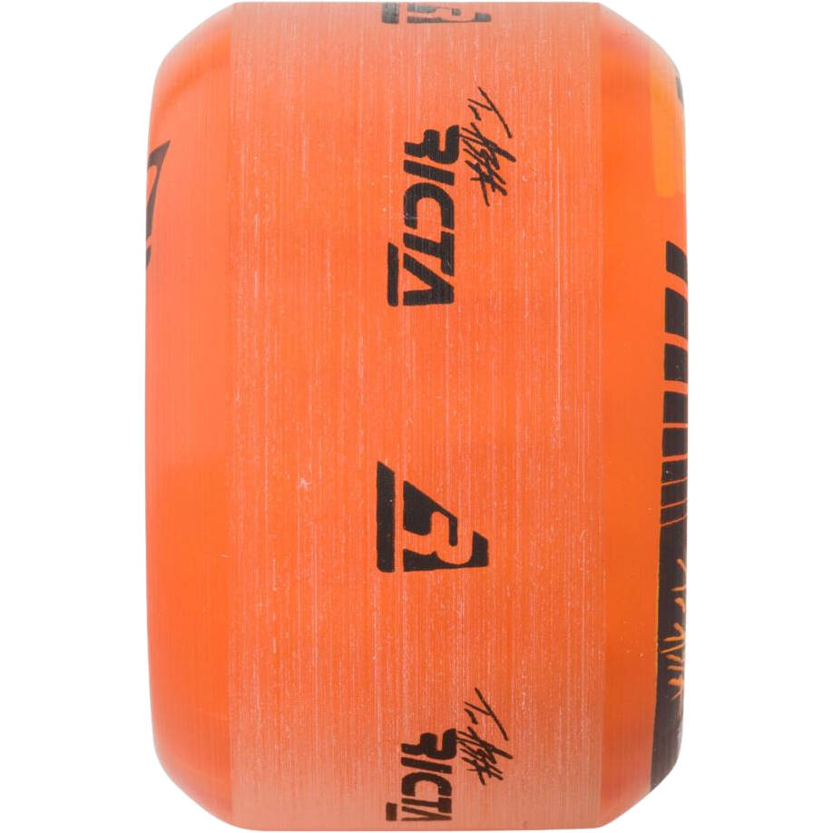 Ricta Speedrings Slim 95a Asta Skateboard Wheels - Orange 53mm
