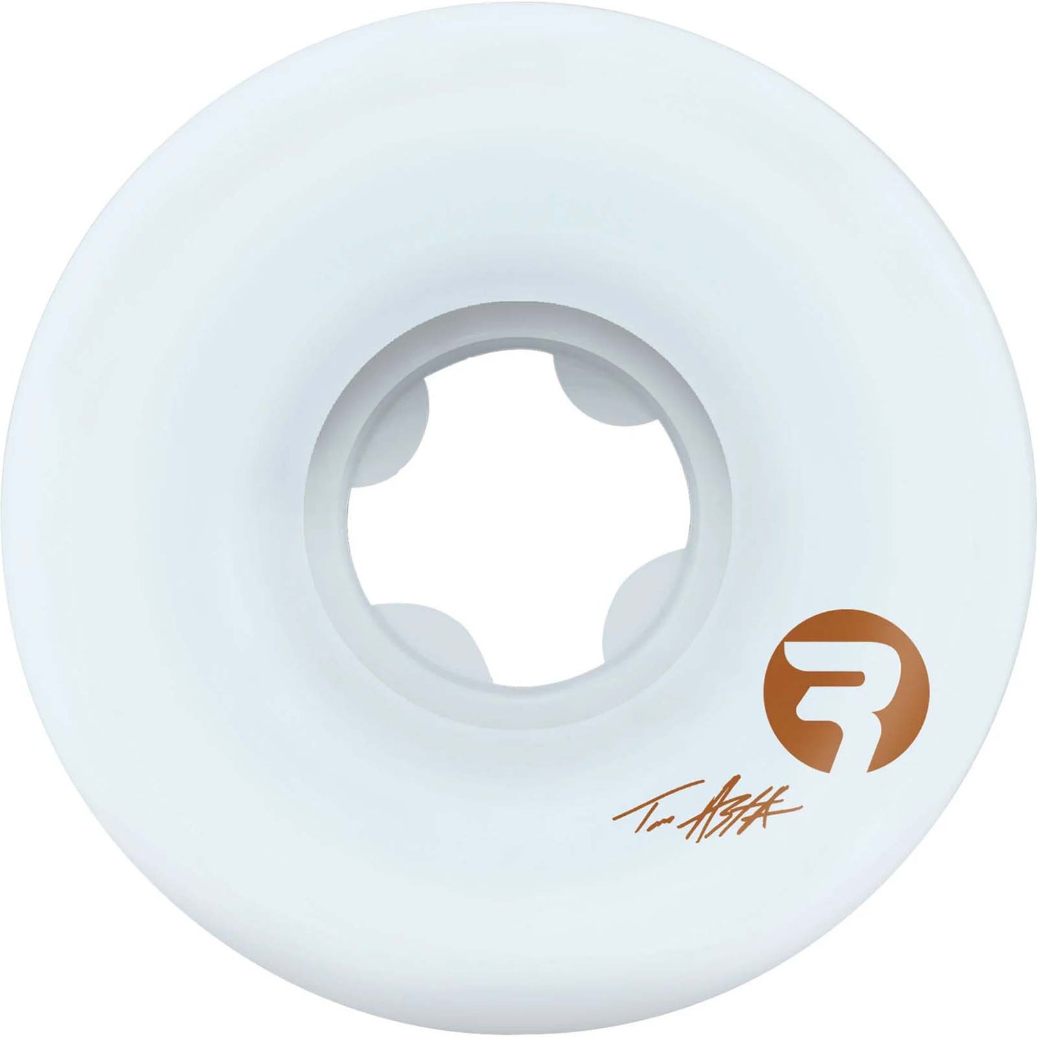 Ricta Asta Flux Slim Skateboard Wheels - White 52mm