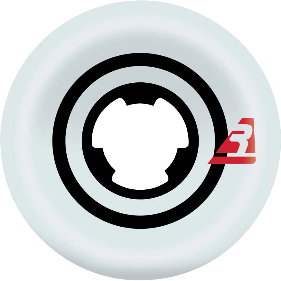 Ricta Desarmo Speedrings Wide Skateboard Wheels - White 53mm