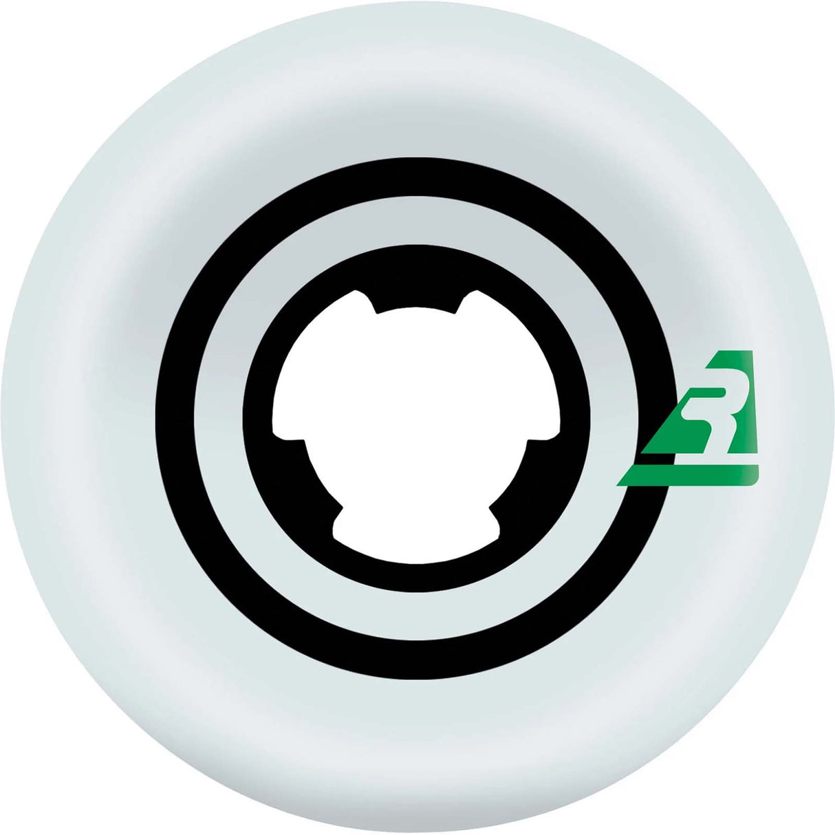 Ricta Facchini Speedrings Wide Skateboard Wheels - White 54mm