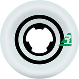 Ricta Facchini Speedrings Wide Skateboard Wheels - White 54mm