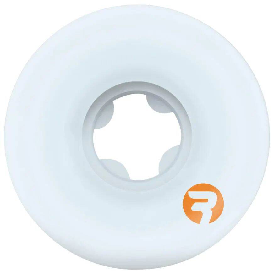 Ricta Asta Reflective Naturals Slim Skateboard Wheels - White 52mm
